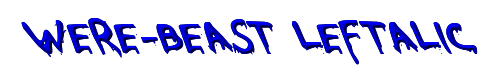 Were-Beast Leftalic 