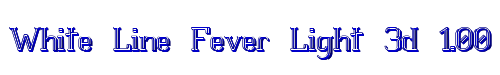 White Line Fever Light 3d 1.00 