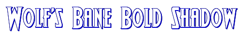 Wolf's Bane Bold Shadow 
