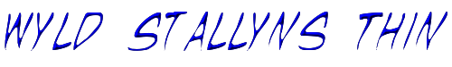 Wyld Stallyns Thin 