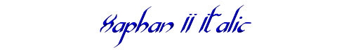Xaphan II Italic 