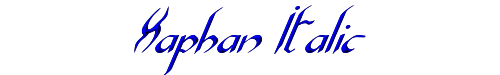 Xaphan Italic 
