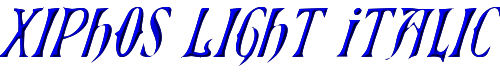 Xiphos Light Italic 