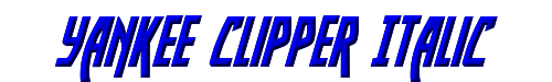 Yankee Clipper Italic 
