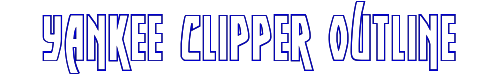 Yankee Clipper Outline 