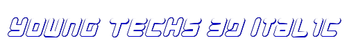 Young Techs 3D Italic 
