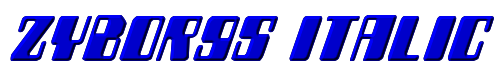 Zyborgs Italic 
