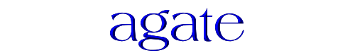 Click to use agate agate