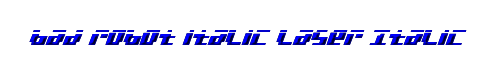 bad robot italic laser Italic Laser 