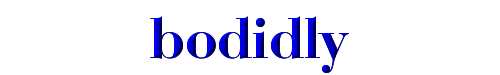Click to use bodidly bodidly