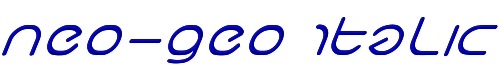 neo-geo Italic 