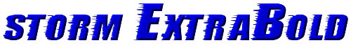 storm ExtraBold 