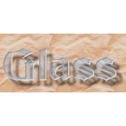 Click to make a logo like this one Glass