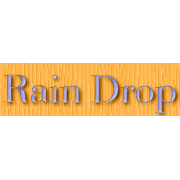 Click to make a logo like this one Rain Drop