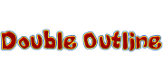 Click to make a logo like this one Double Outline