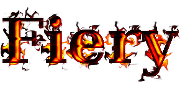 Click to make a logo like this one Fiery Text