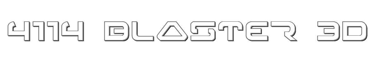 4114 Blaster 3D 