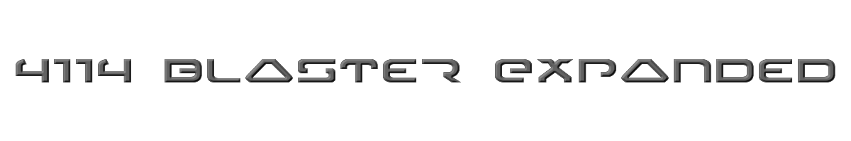 4114 Blaster Expanded 