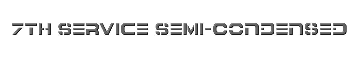 7th Service Semi-Condensed 