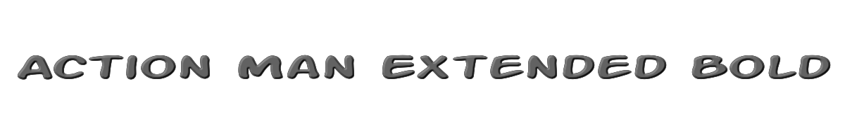 Action Man Extended Bold 