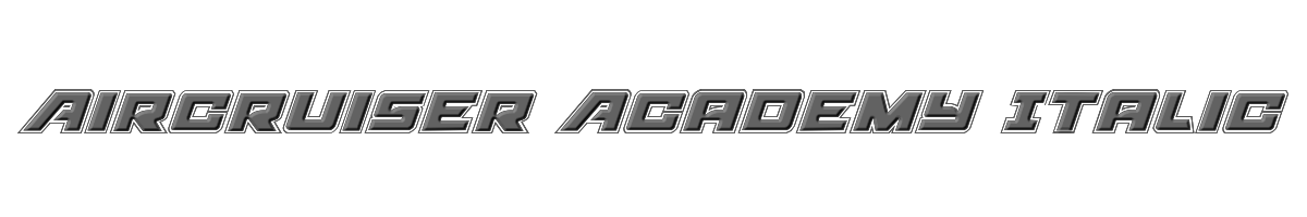 Aircruiser Academy Italic 