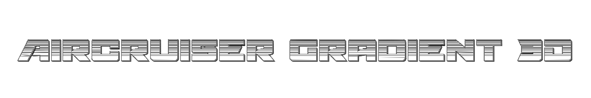 Aircruiser Gradient 3D 