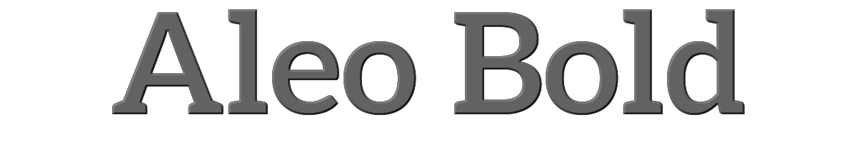 Aleo Bold 