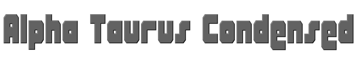 Alpha Taurus Condensed 
