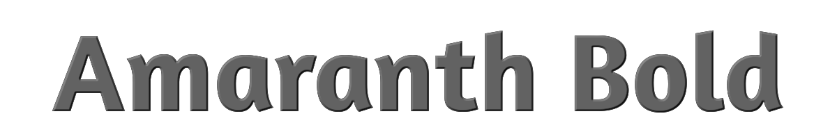 Amaranth Bold 