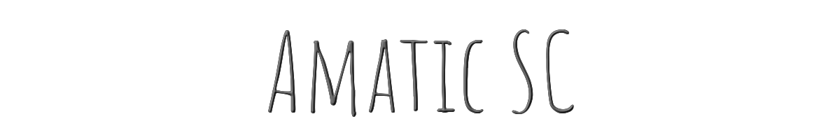Amatic SC 