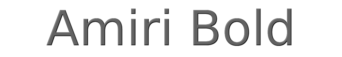 Amiri Bold 