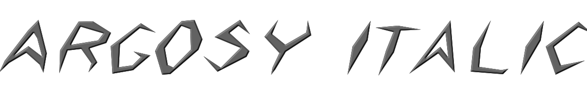 Argosy Italic 