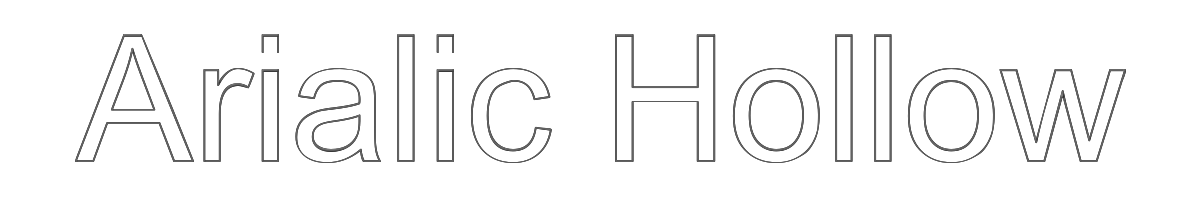 Arialic Hollow 