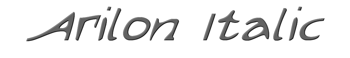 Arilon Italic 