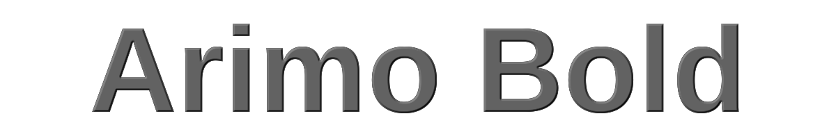 Arimo Bold 