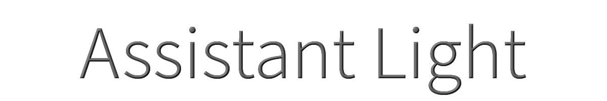 Assistant Light 