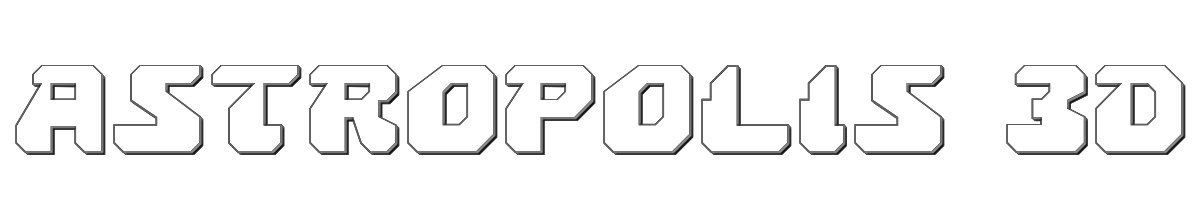 Astropolis 3D 