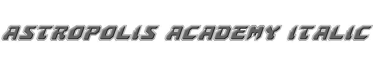 Astropolis Academy Italic 