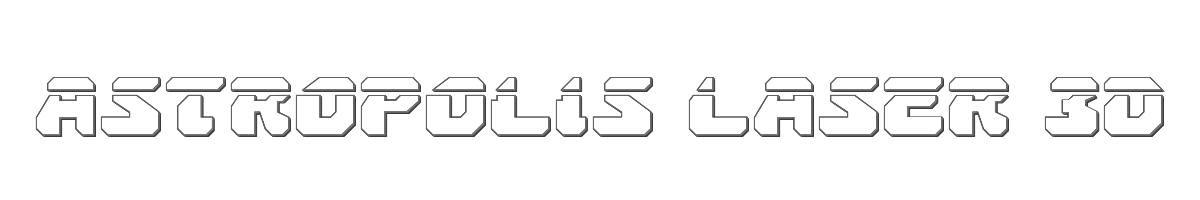 Astropolis Laser 3D 