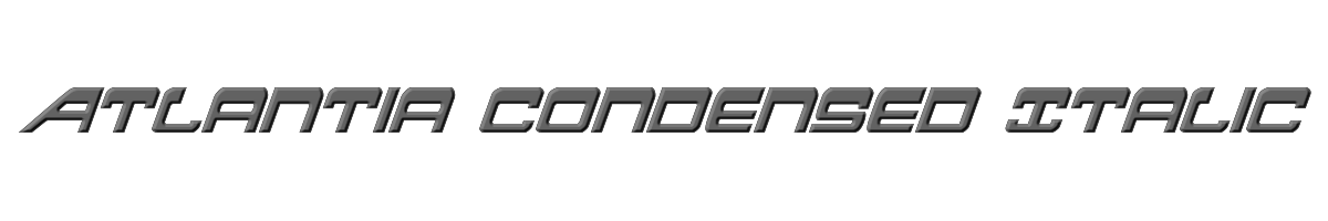 Atlantia Condensed Italic 