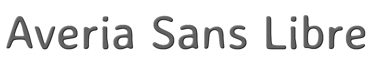 Averia Sans Libre 
