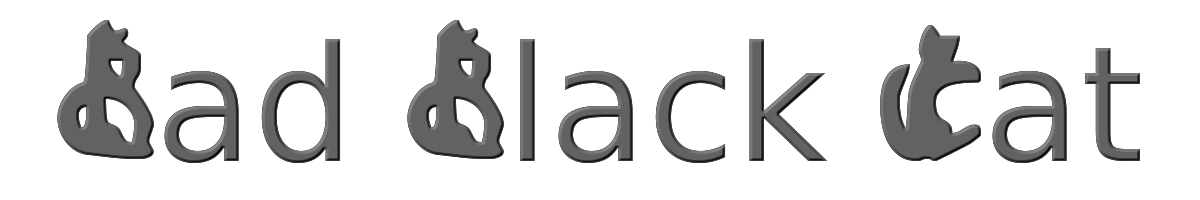 Bad Black Cat 