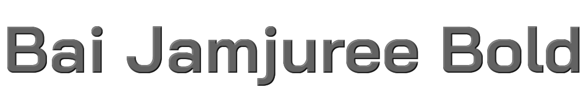 Bai Jamjuree Bold 