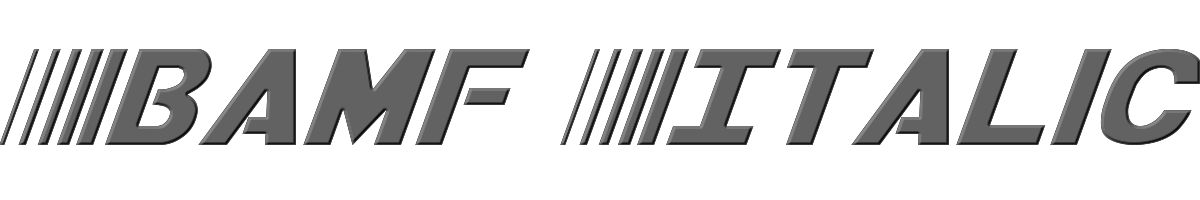 Bamf Italic 