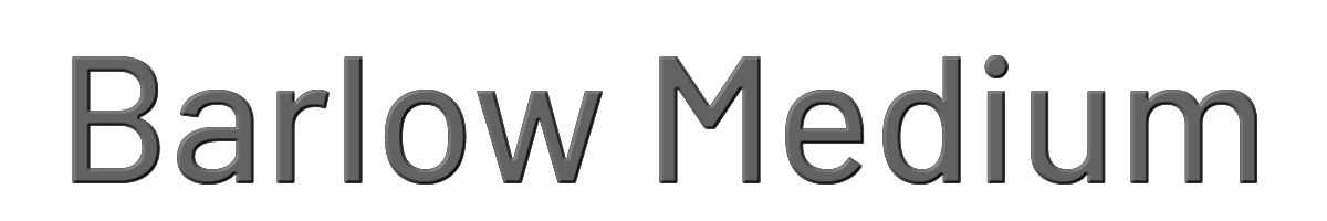 Barlow Medium 