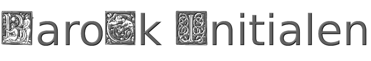 Barock Initialen 