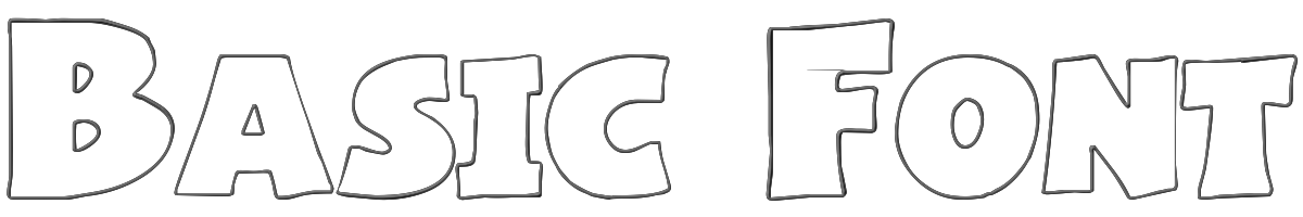 Basic Font 