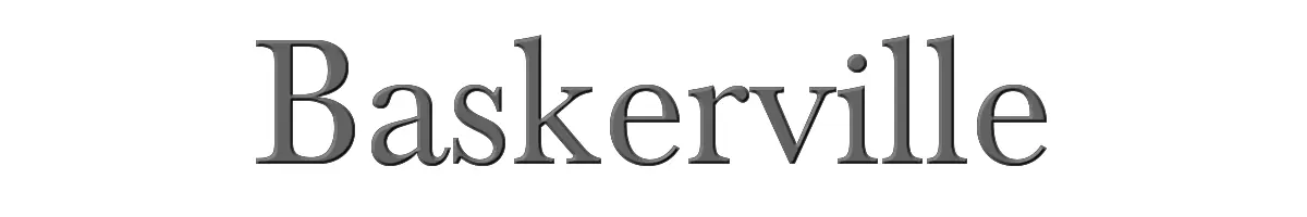 Baskerville 