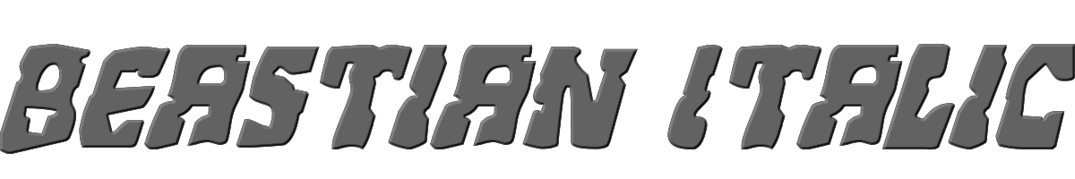 Beastian Italic 