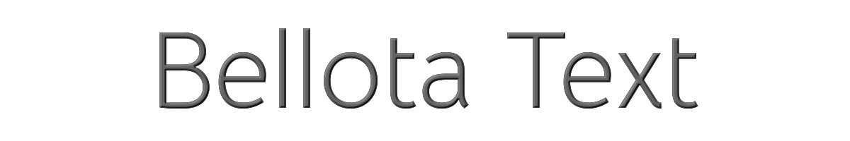 Bellota Text 